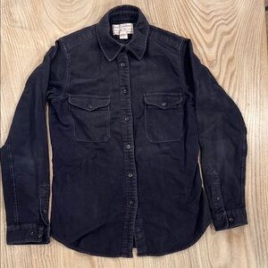 Filson Midweight Fleece Button-Up Shirt, Women's Medium